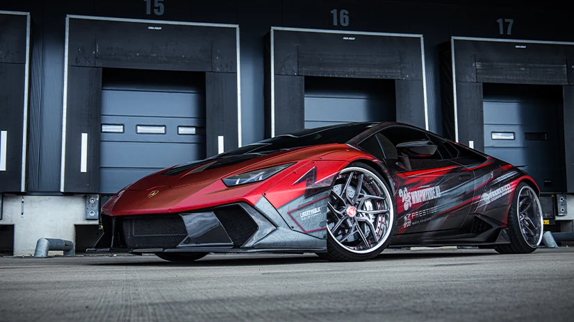 Wrap design — finished FRD livery