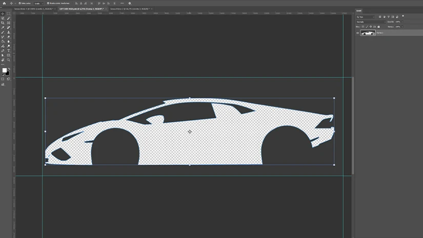 Wrap design — before